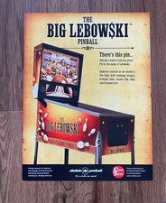 Dutch Pinball The Big Lebowski / Flyer / Flipper Pinball