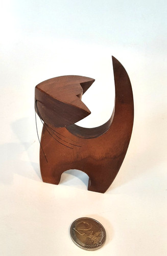 Katze holz minimalistischer - katze,, holz,