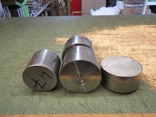 4 Edel-Rundstahl  DM 75mm + 70mm + 60mm ver.Ausführungen NeuD