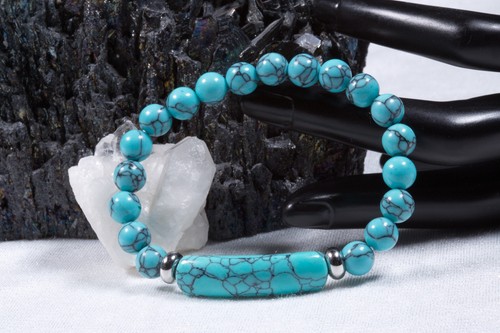 Edelstein armband aus türkis - armband,