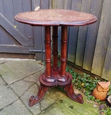 Vintage Antik Deko Echtholz