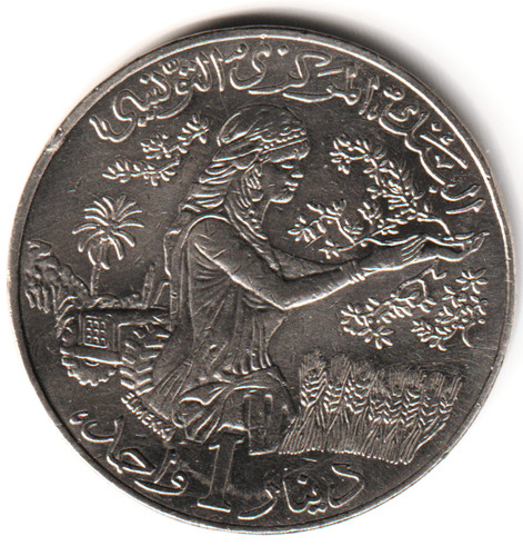 Tunesischer dinar 1996 - 1,