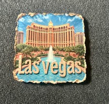 Bellagio Souvenir Kühlschrank Magnet Las Vegas / Nevada USA Fridge 7,5x7,5 cm