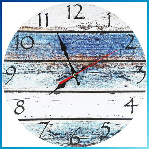 Runde wanduhr 30cm leise - runde,
