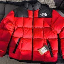 The North Face Lhotse Jacke, Größe M, Farbe Schwarz/Rot