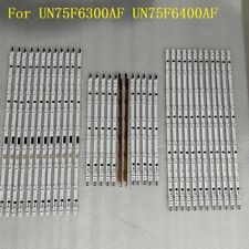 24 Stk LED-Streifen für Samsung UA75F6400AJ UE75F6370 UE75F6470SS D2GE-750SCA-R3