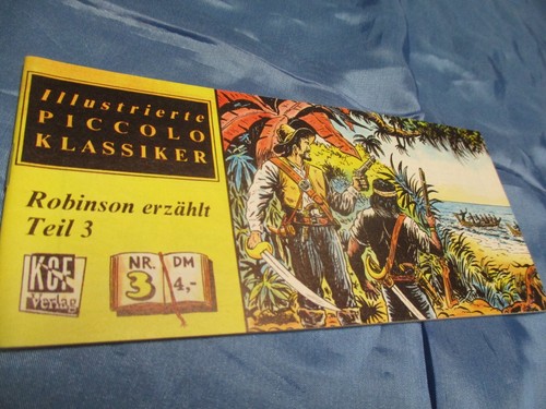 Piccolo comic robinson - piccolo, ,