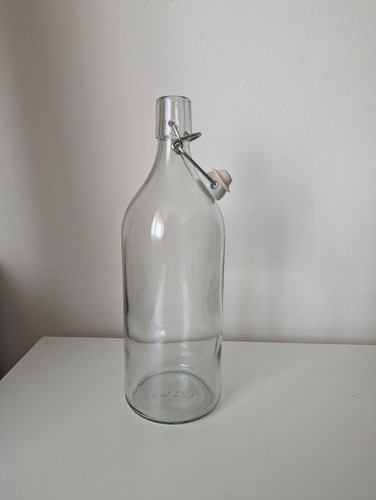 Ikea korken flasche glas 1ll - flasche,