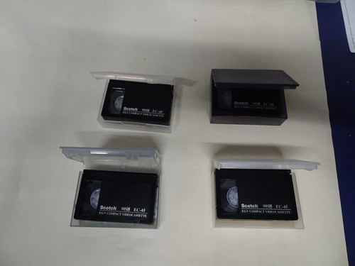 Vhs kassetten - vhs-c,