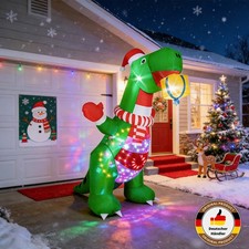 Aufblasbare Dinosaurier