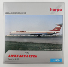 Herpa Interflug Ilyushin IL-62