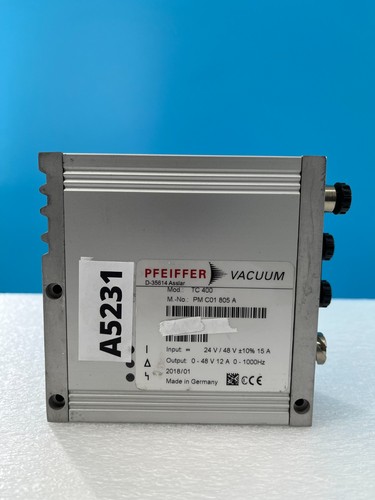 Pfeiffer vacuum mod tc 400 - pfeiffer,
