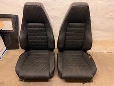 Porsche 911 944 930 Turbo Sport Seats Original Sitze RECARO script links rechts