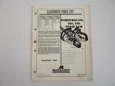 McCulloch PowerMac 310 320 330