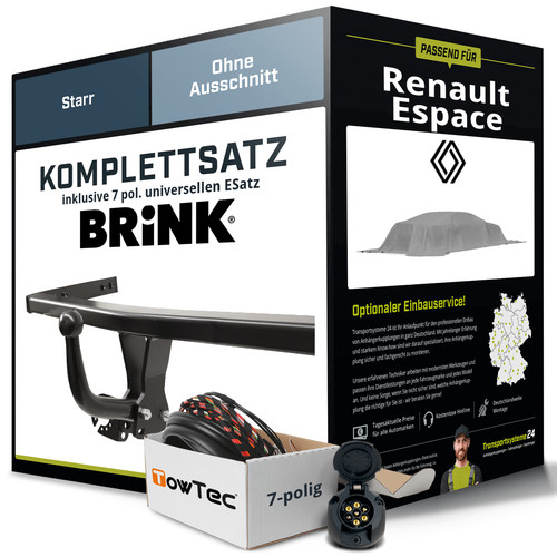 Anhängerkupplung brink starr - anhängerkupplung,