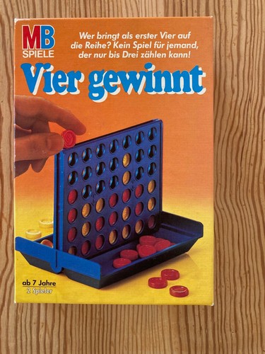 Vier gewinnt spiele 1984 - mb,
