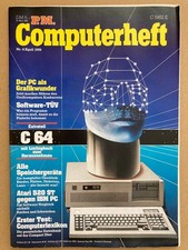 P.M. Computerheft 4/86 1986 (IBM Commodore C64 CPC Atari) Computer Magazin