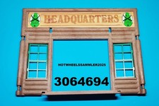 ERSATZTEIL FÜR PLAYMOBIL FORT GLORY 3806 "3064694 FENSTERFRONT GRÜNE FENSTER"