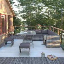 Ecksofa-Garnitur 7-Sitzer