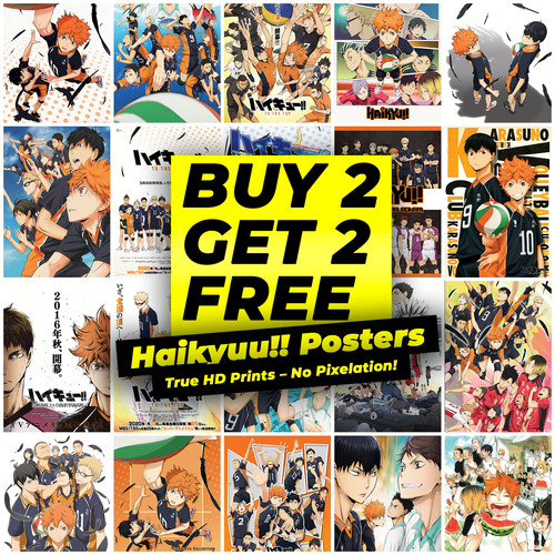 Haikyuu anime poster manga - haikyuu,
