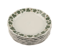 6 Kuchen Desert Teller