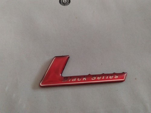 Mercedes black series emblem - black,