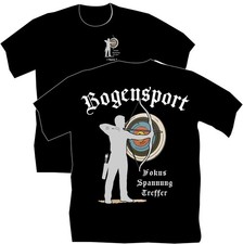Bogensport Bogenschießen T Shirt Motiv  Bogensport Sportschützen Wunschname 1