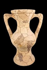 Mid Century Amphoren Vase - Korkbaumrinde Massiv - Kork Vase - 53 cm - 1960er