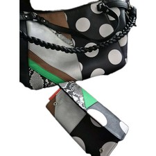 Desigual Schultertasche und Portemonnaie 