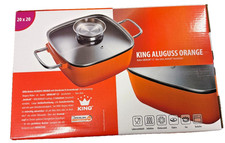 Bräter Aluguss 20 x 20 cm 3 Liter