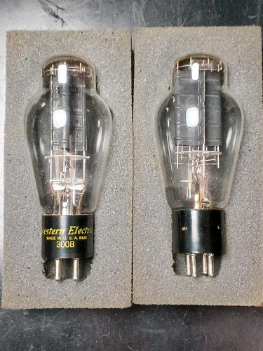 Western electric 300b matched - 300b,