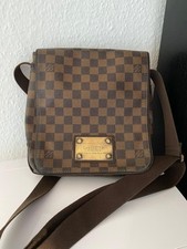 Louis Vuitton Brooklyn PM Damier Canvas Leder Tasche 
