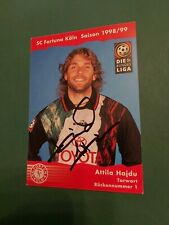 Fortuna Köln , A. Hajdu  ,Autogrammkarte, Fussball