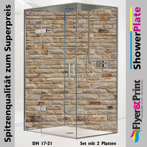 Duschrückwand