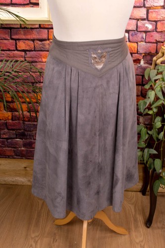 Vintage leder rock - vintage,