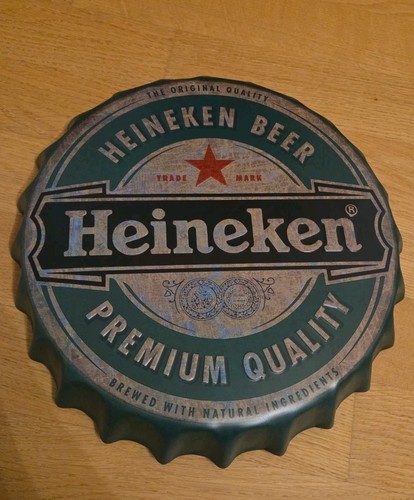 Heineken blechschild - heineken,
