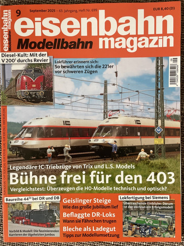 Eisenbahn modellbahn magazin - eisenbahn,