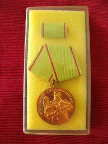 Ddr nva grenztruppen medaille - nva,