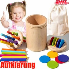 8 Farben Sortierspiel