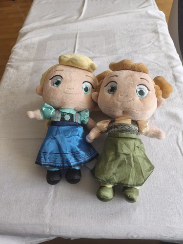 Stoffpuppen anna und elsa 35cm - elsa,