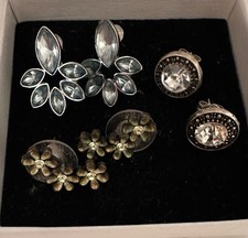 3 Paar Damen Modeschmuck