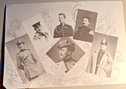 Altes foto vintage soldaten - foto,