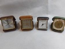 4 Vintage Reisewecker Reise