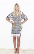 248maryGold  Keffiyehdress Blau/Weiss Baumwolle, Kufiya, Hippie-Nomade