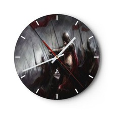 Modern Wanduhr 40x40cm Rund