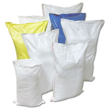 Gewebesack Gewebesäcke Sandsack Laubsack Getreidesack PP | 6 Größen 3 Farben