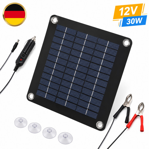 Solarpanel 12v 30w - 12v, solar