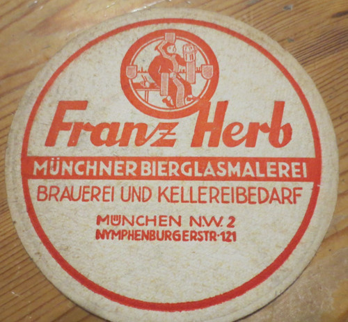 Bierdeckel franz herb - vk,