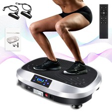 3D LETGOSPT Vibrationsplatte Vibrationstrainer Fitness Rüttelplatte 120 Level DE