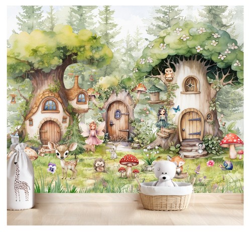 Fototapete kinderzimmer wald - fototapete,